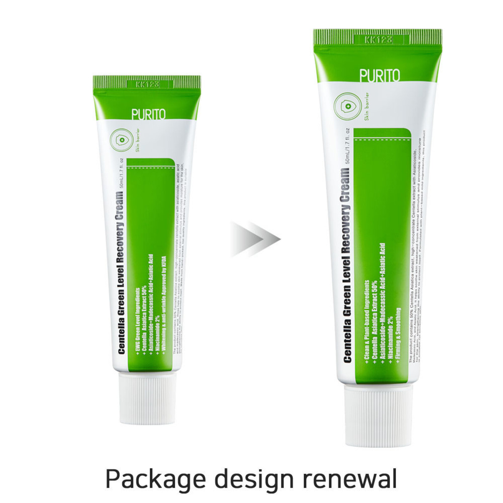 Purito Centella Green Level Recovery Cream
