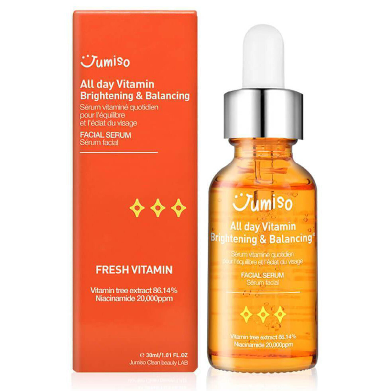 Jumiso All day Vitamin Brightening & Balancing Facial Serum