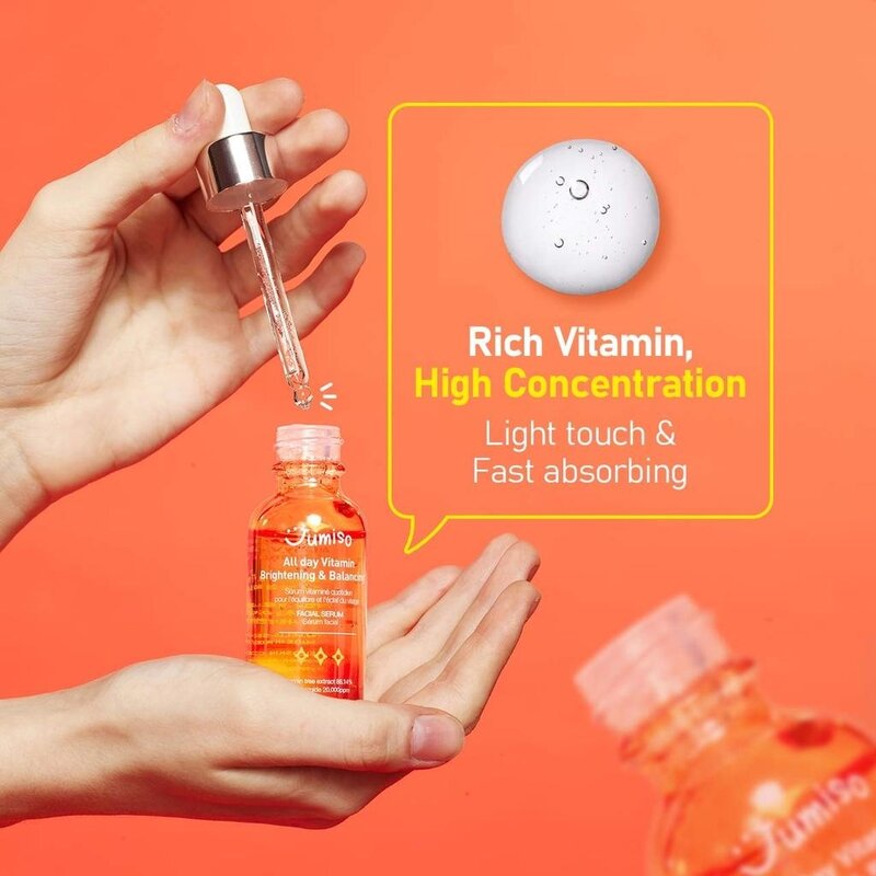 All day Vitamin Brightening & Balancing Facial Serum