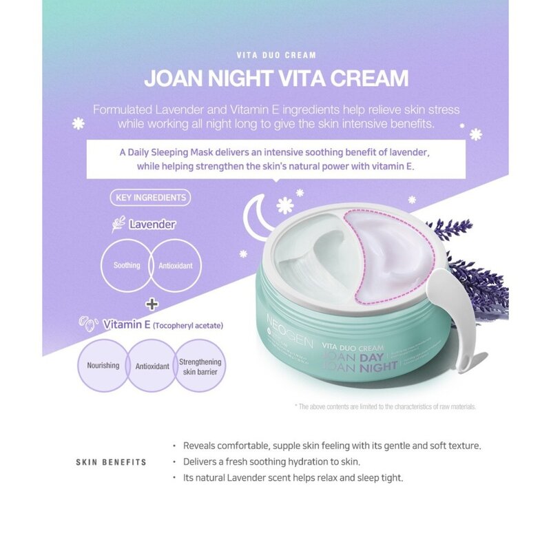 Vita Duo Cream Joan Day Joan Night