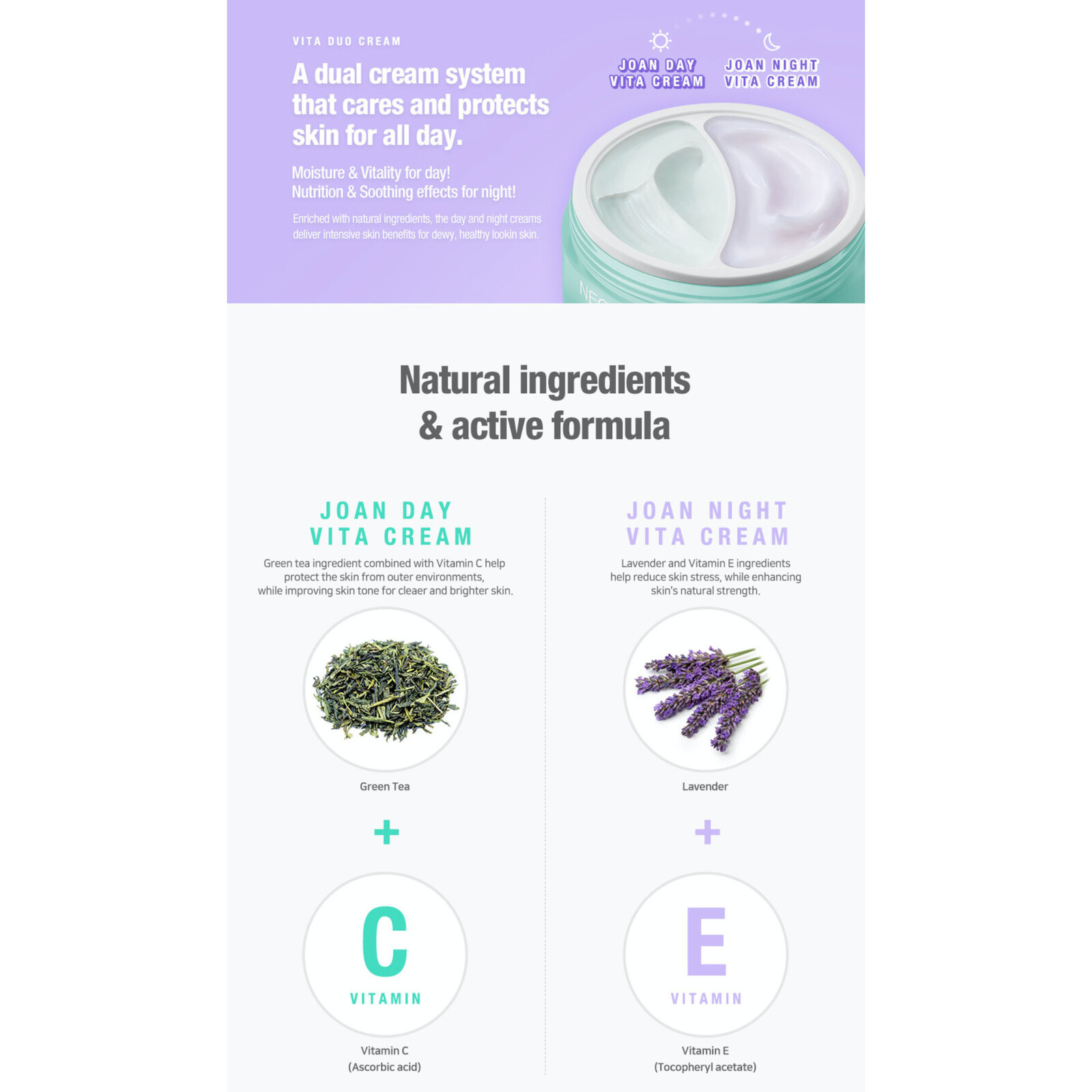 Neogen Vita Duo Cream Joan Day Joan Night