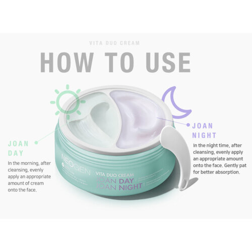 Vita Duo Cream Joan Day Joan Night Neogen Vita Duo Cream Joan Day Joan Night