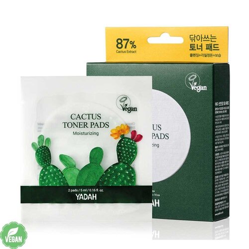 Cactus Toner Pads Travel Pack Yadah Cactus Toner Pads Travel Pack