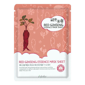 Esfolio Red Ginseng Essence Sheet Mask Red Ginseng Essence Sheet Mask