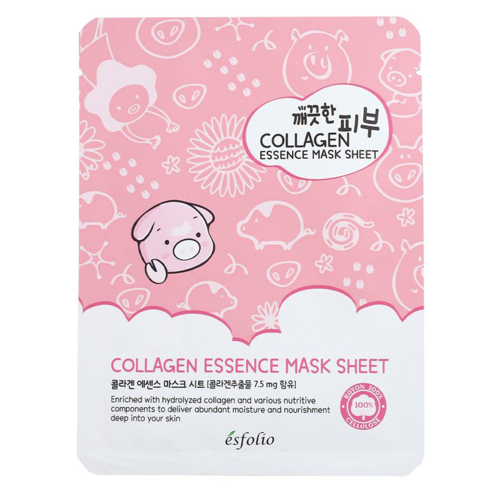Esfolio Collagen Essence Sheet Mask
