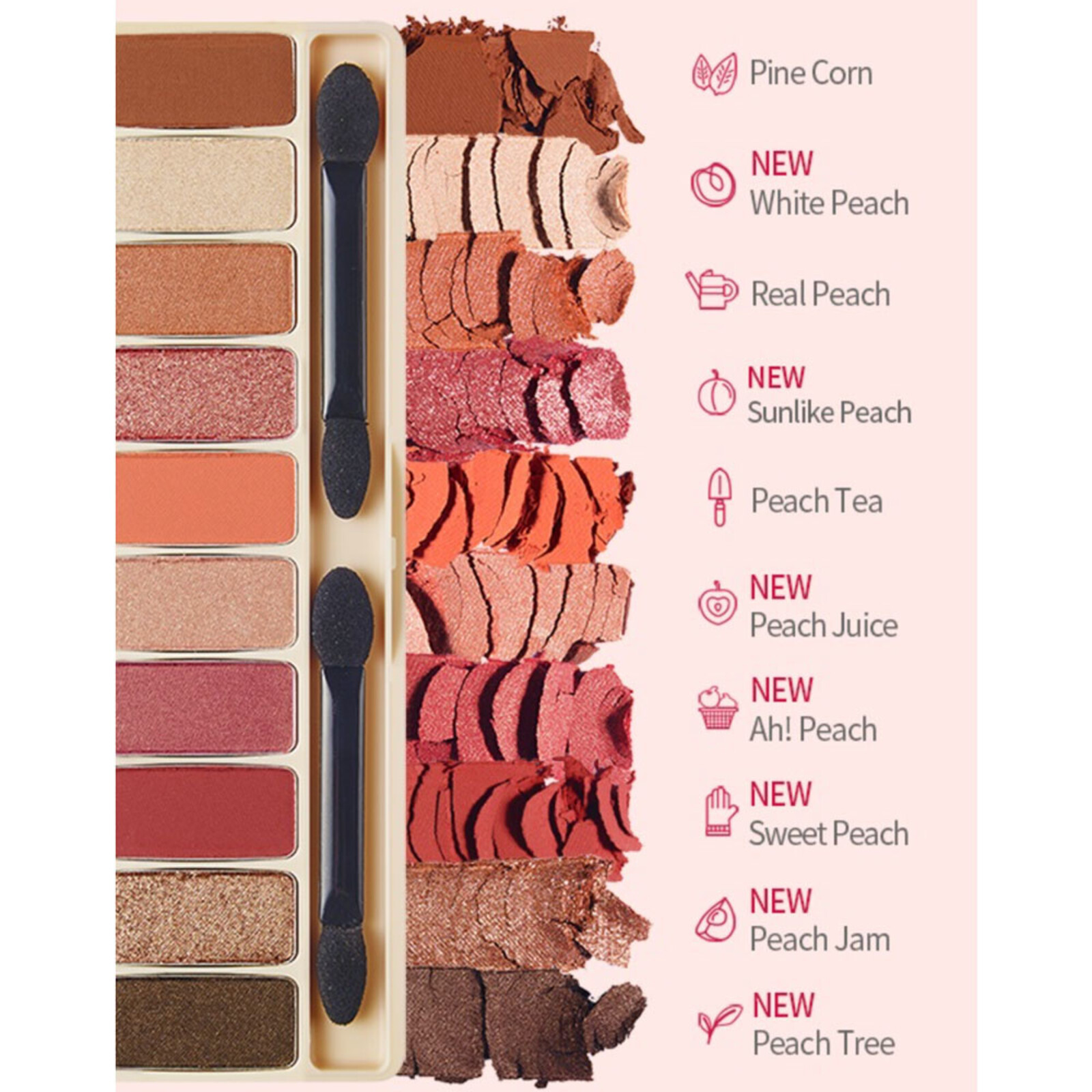 Etude House Play Color Eyes Peach Farm