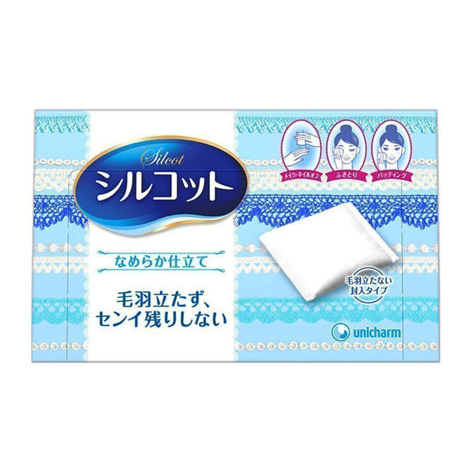 Unicharm Silcot Velvet Touch Cotton