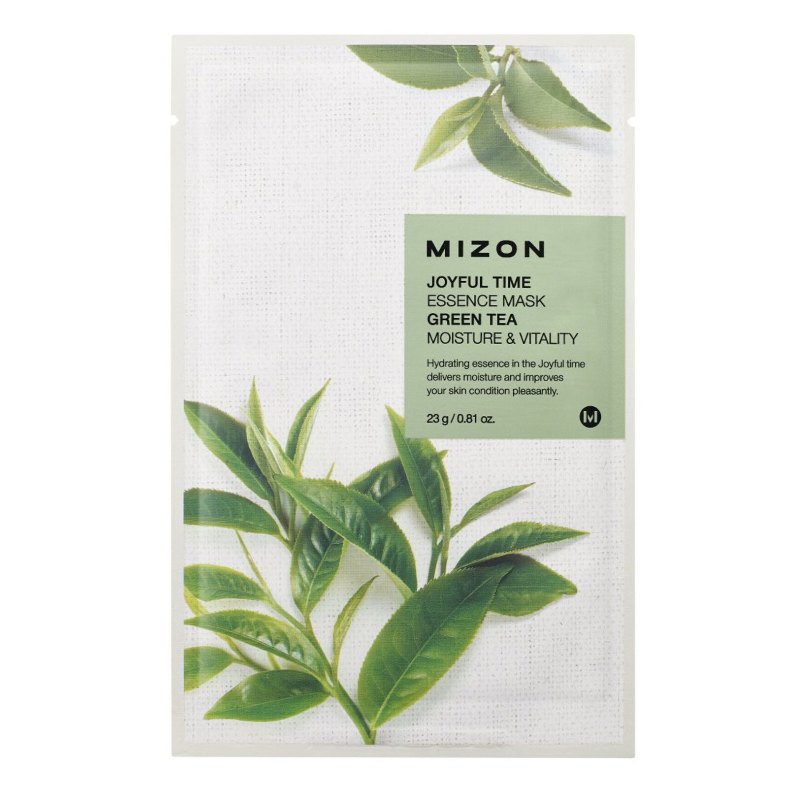 Mizon Joyful Time Green Tea Essence Mask