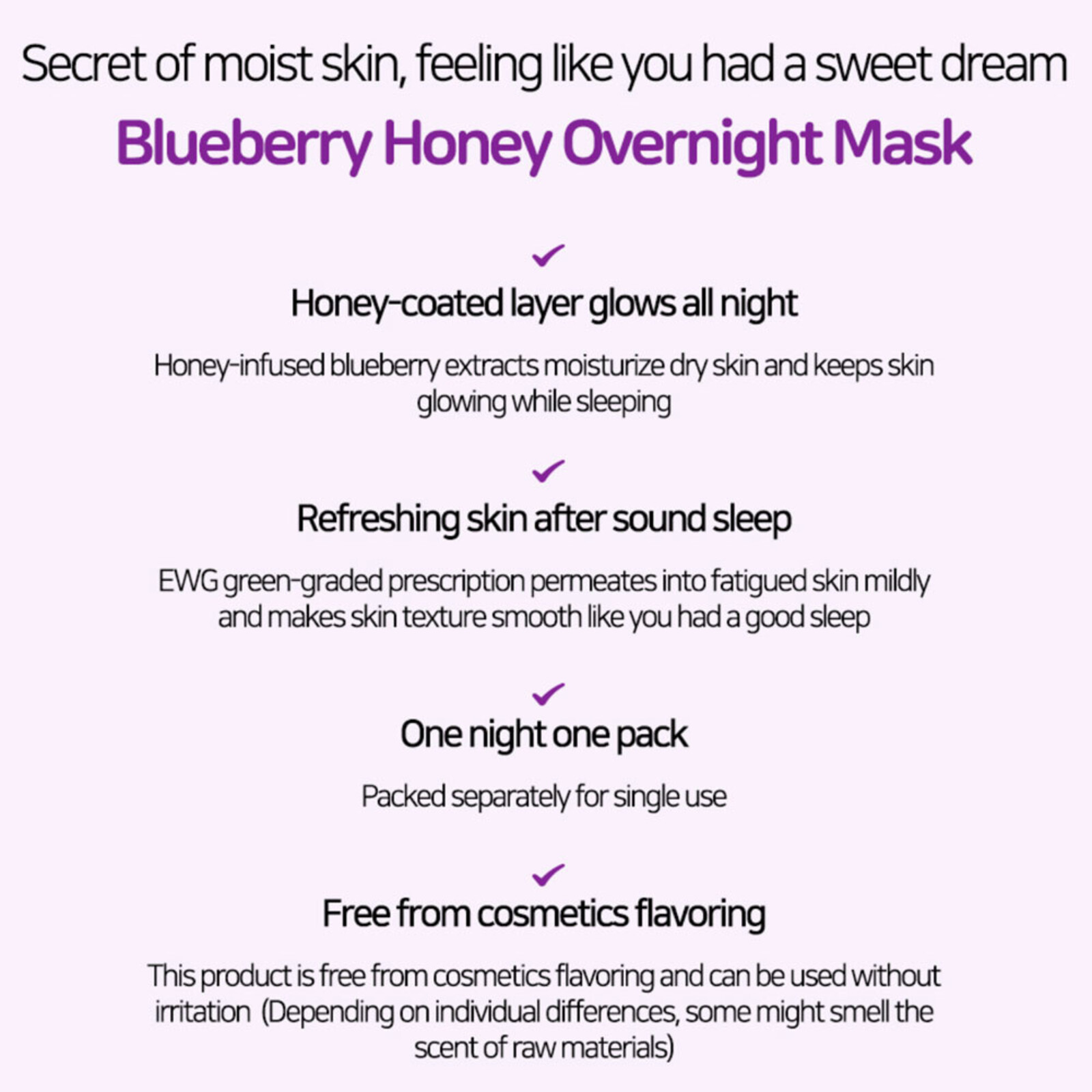 Frudia Blueberry Honey Overnight Mask