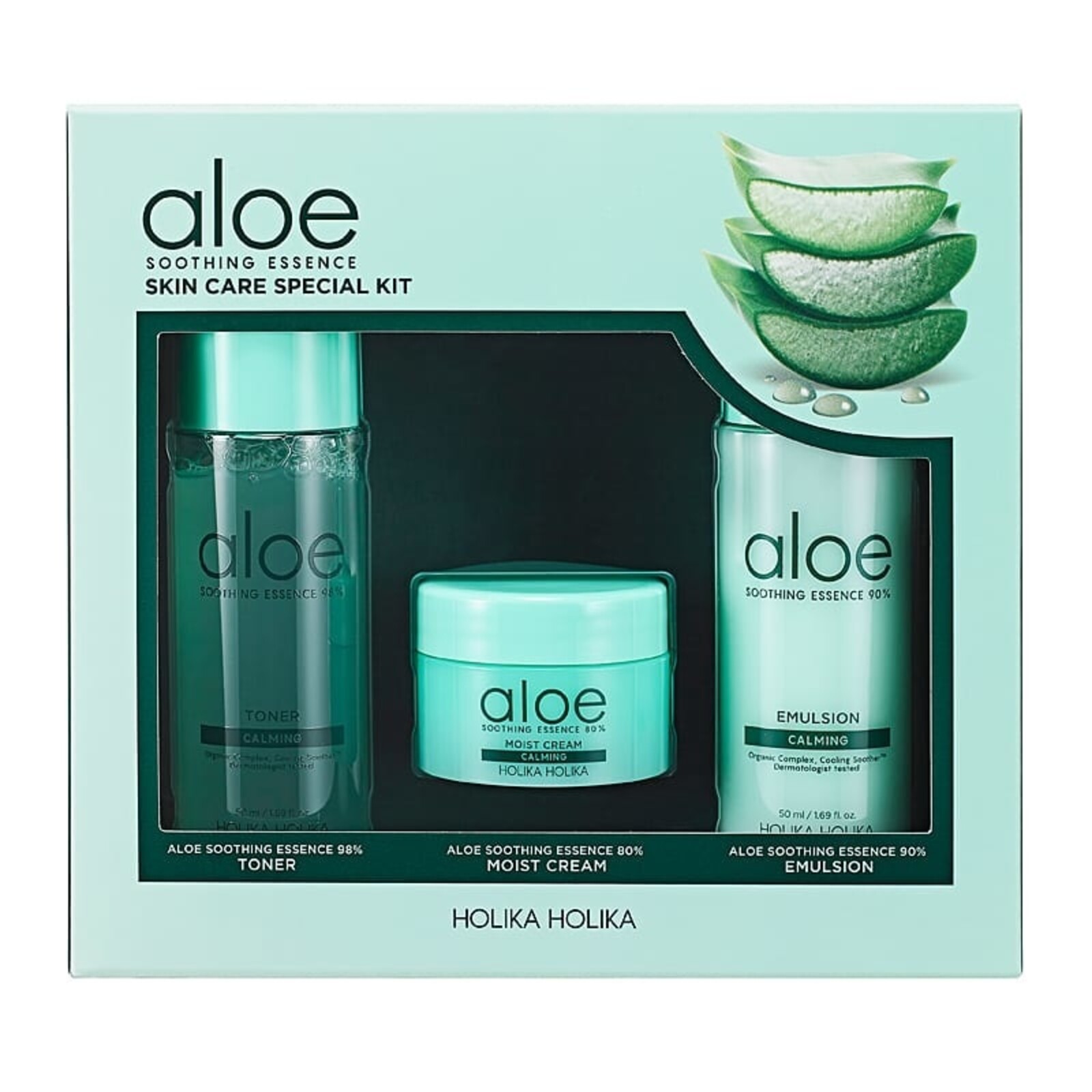 Holika Holika Aloe Soothing Essence Skin Care Special Set