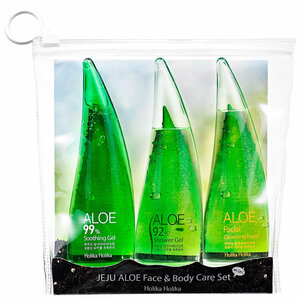 Holika Holika Jeju Aloe Face And Bodycare Set Jeju Aloe Face And Bodycare Set