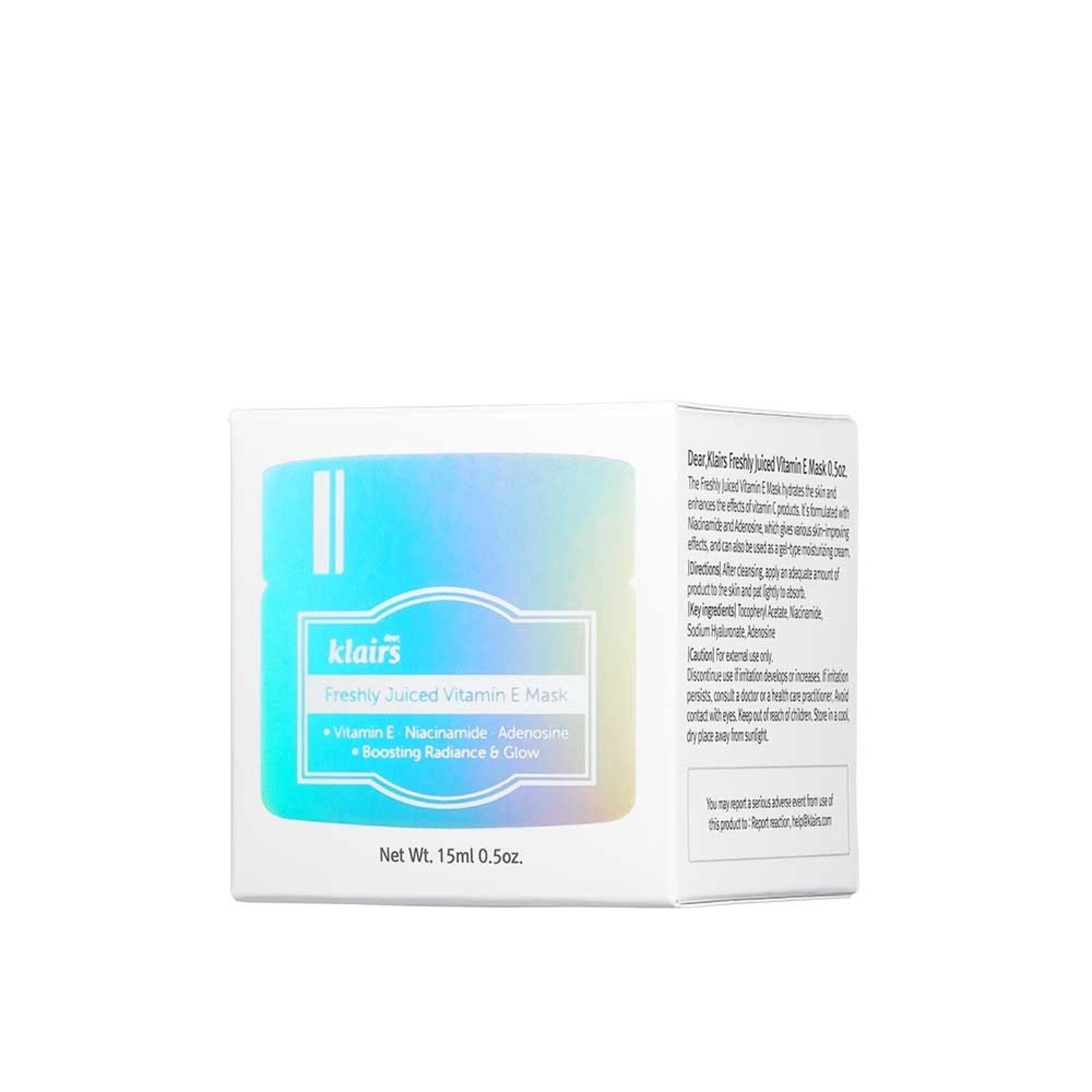 Klairs Freshly Juiced Vitamin E Mask 15 ml