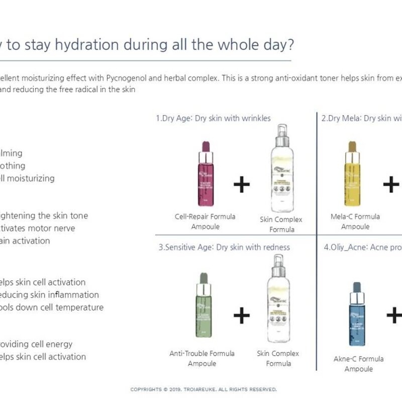 H+ Cocktail Moisturizing Ampoule