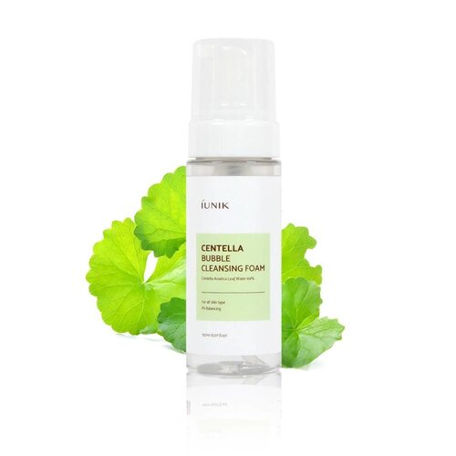 Centella Bubble Cleansing Foam iUNIK Centella Bubble Cleansing Foam