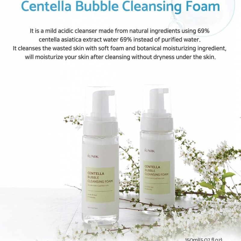 Centella Bubble Cleansing Foam