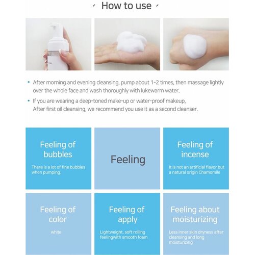Centella Bubble Cleansing Foam iUNIK Centella Bubble Cleansing Foam