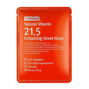 By Wishtrend Natural Vitamin 21.5 Enhancing Sheet Mask Natural Vitamin 21.5 Enhancing Sheet Mask
