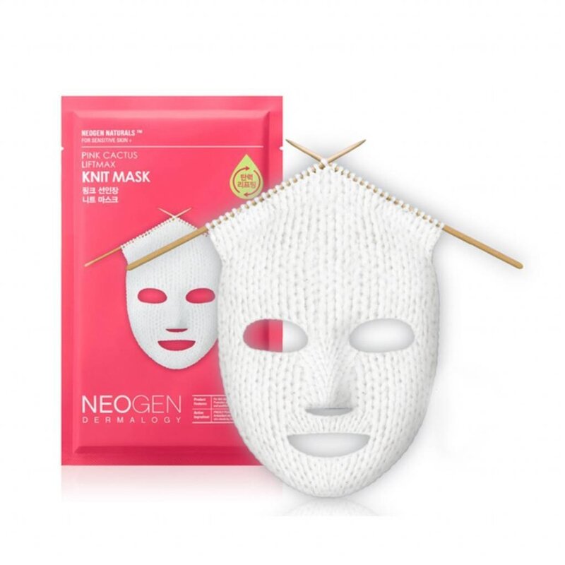 Pink Cactus Liftmax Knit Mask
