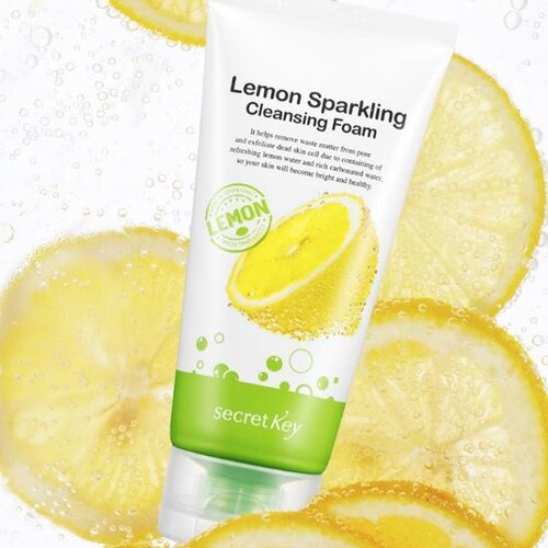 Lemon Sparkling Cleansing Foam Secret Key Lemon Sparkling Cleansing Foam
