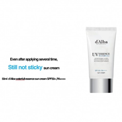 d'Alba Waterfull Essence Sun Cream SPF50+ PA++++