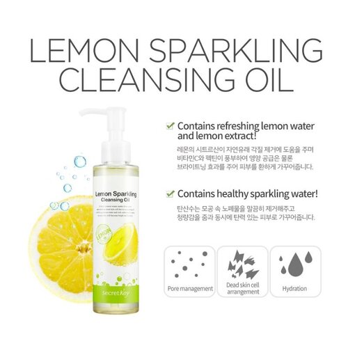 Secret Key Lemon Sparkling Cleansing Oil