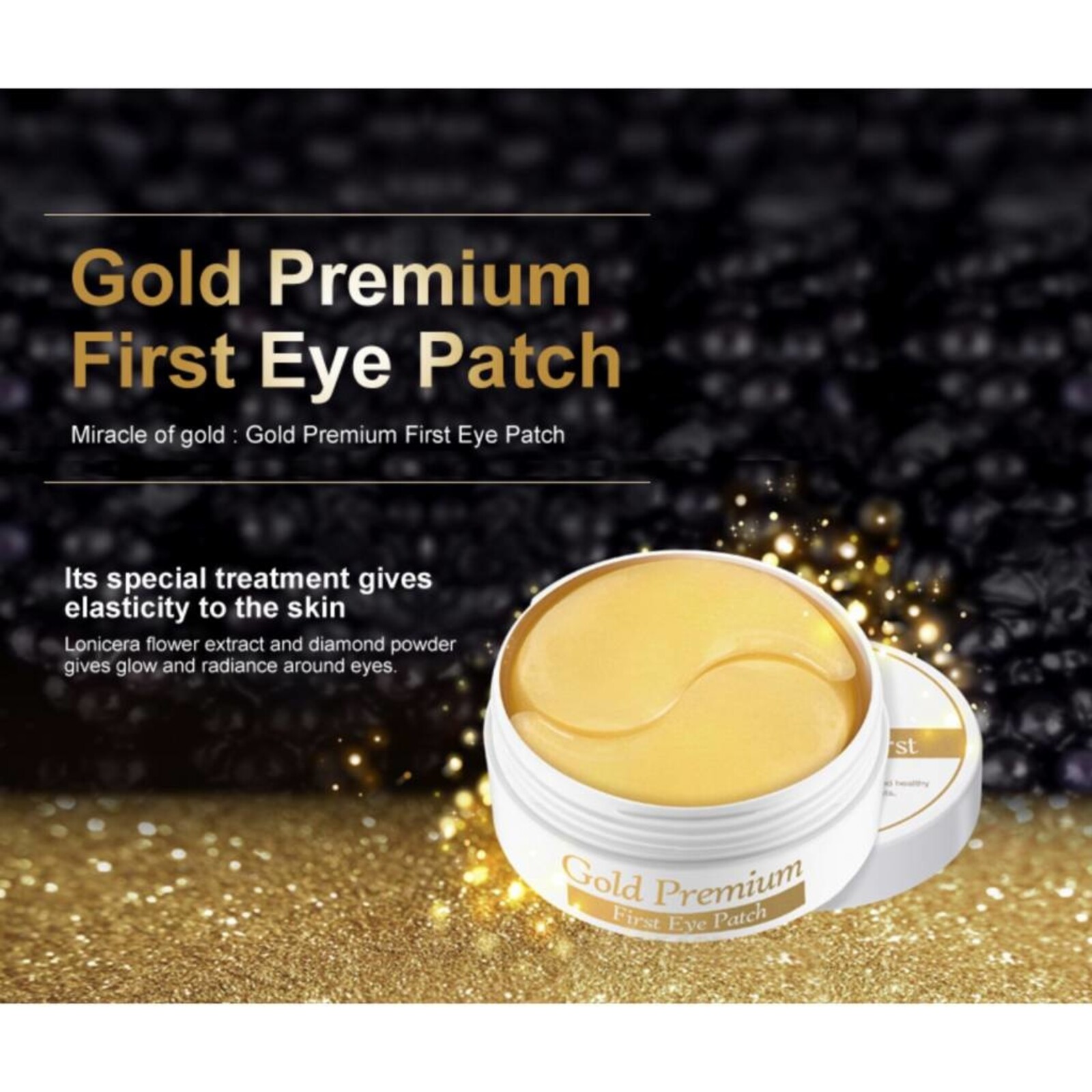 Secret Key Gold Premium First Eye Patch
