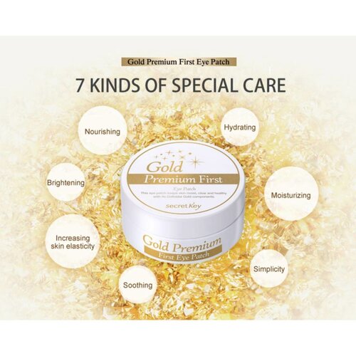 Secret Key Gold Premium First Eye Patch
