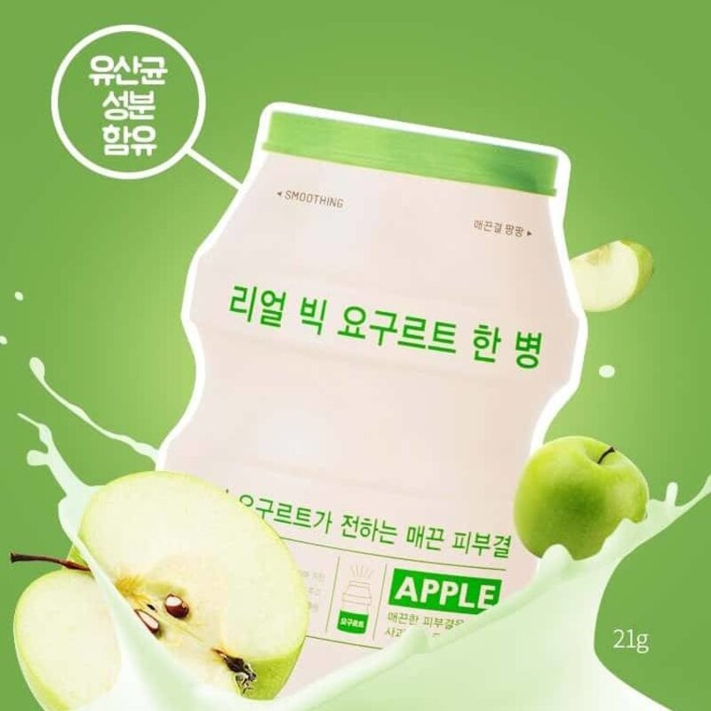Real Big Yoghurt Apple Sheet Mask