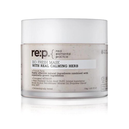 Bio Fresh Mask With Real Calming Herb Re:p Bio Fresh Mask With Real Calming Herb