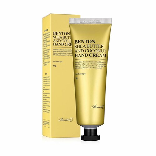 Shea Butter and Coconut Hand Cream Benton Shea Butter and Coconut Hand Cream