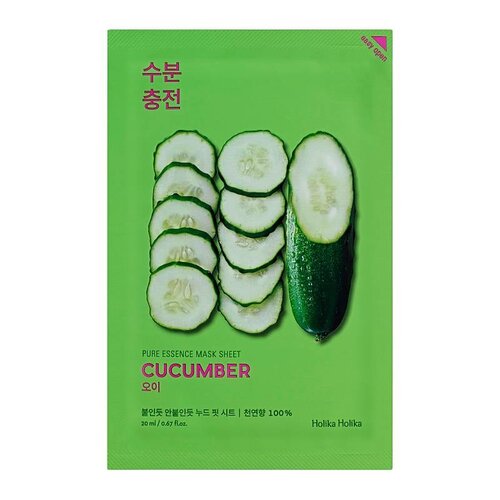 Pure Essence Mask Sheet Cucumber Holika Holika Pure Essence Mask Sheet Cucumber