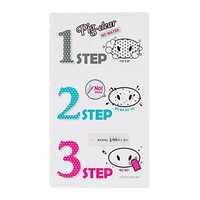 Pig Nose Clear Black Head 3 Step Kit No Water Holika Holika Pig Nose Clear Black Head 3 Step Kit No Water