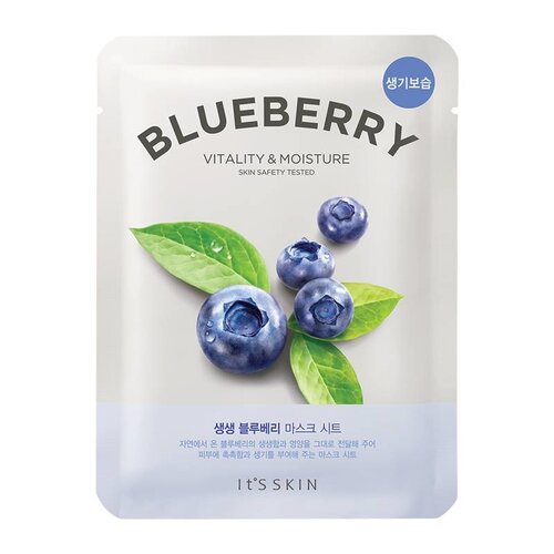 The Fresh Mask Sheet Blueberry It's Skin The Fresh Mask Sheet Blueberry