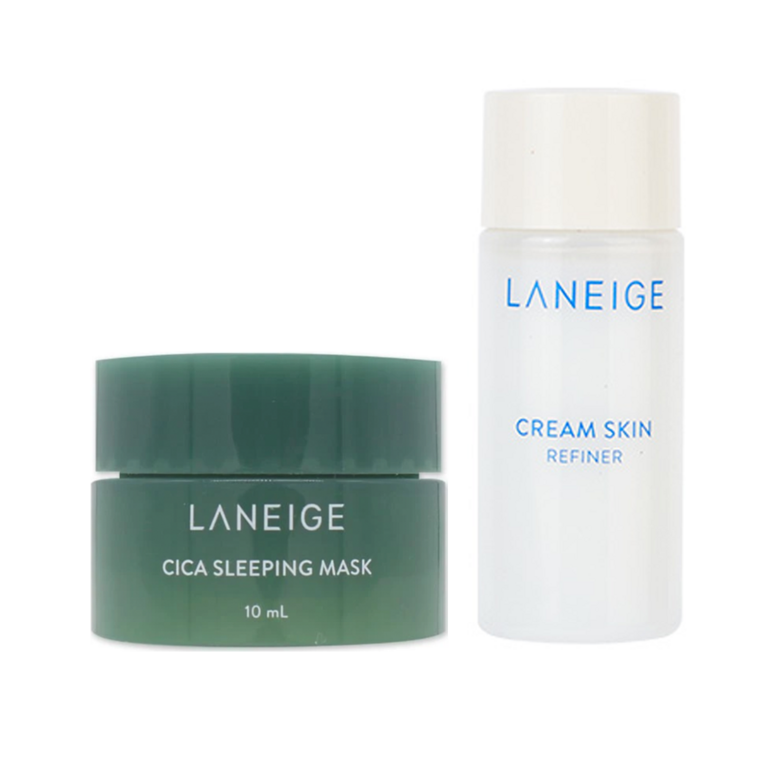 Laneige Cica Sleeping Mask 10ml + Cream Skin 10ml Set