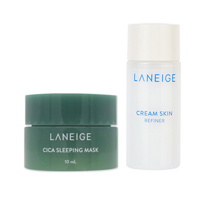 Cica Sleeping Mask 10ml + Cream Skin 10ml Set