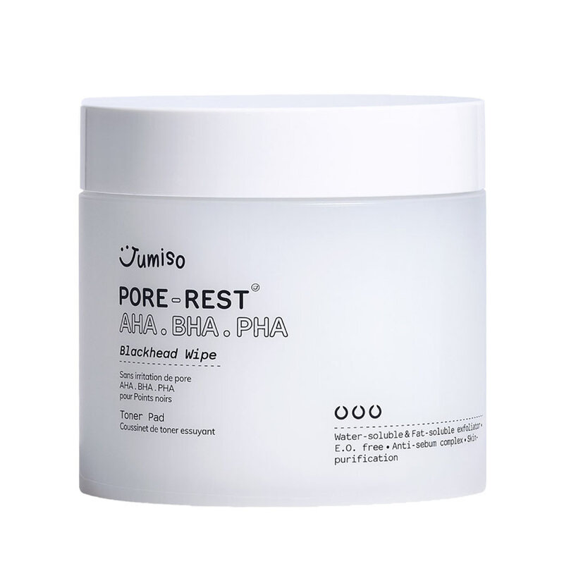 Pore-Rest AHA BHA PHA Blackhead Wipe Toner Pad