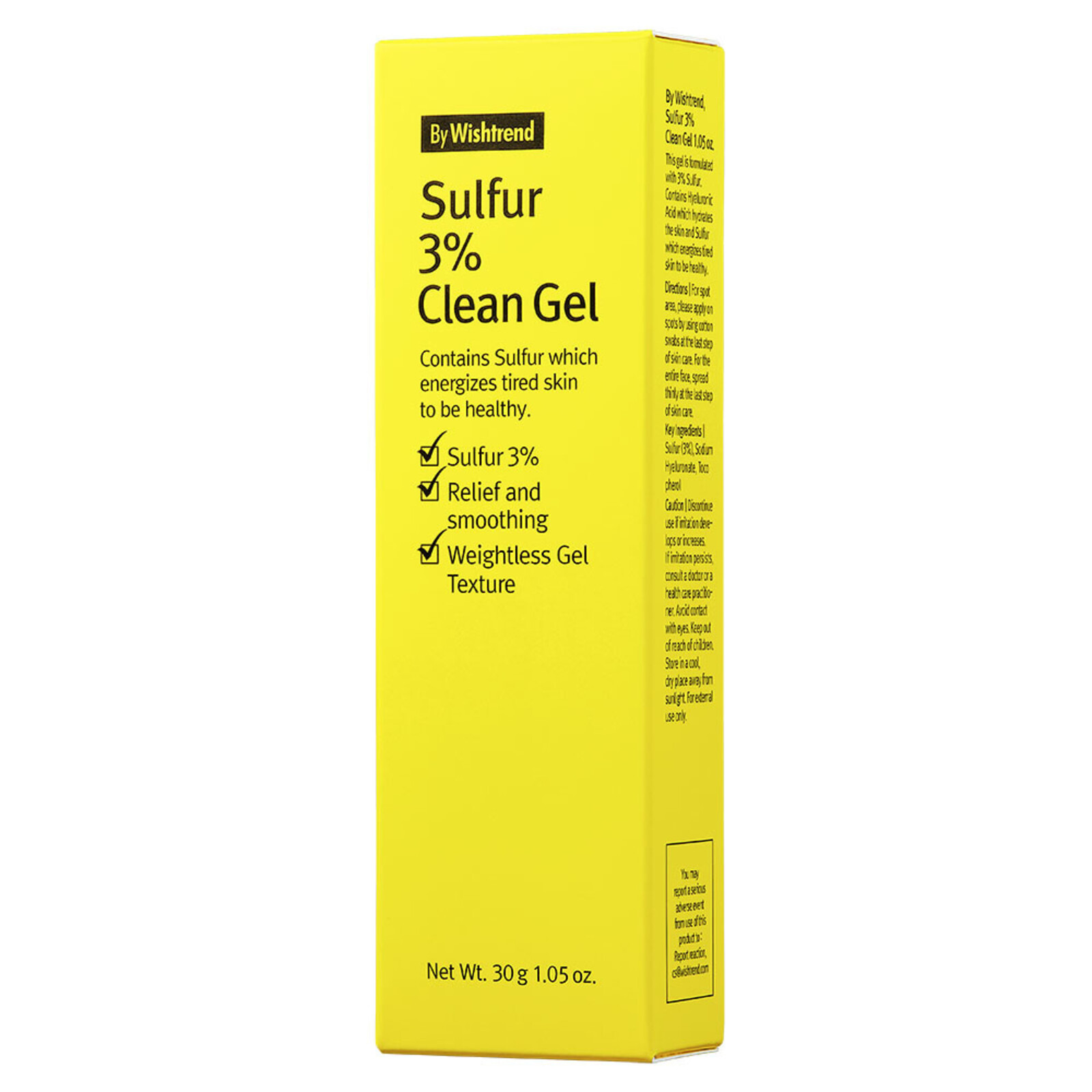 By Wishtrend Sulfur 3% Clean Gel