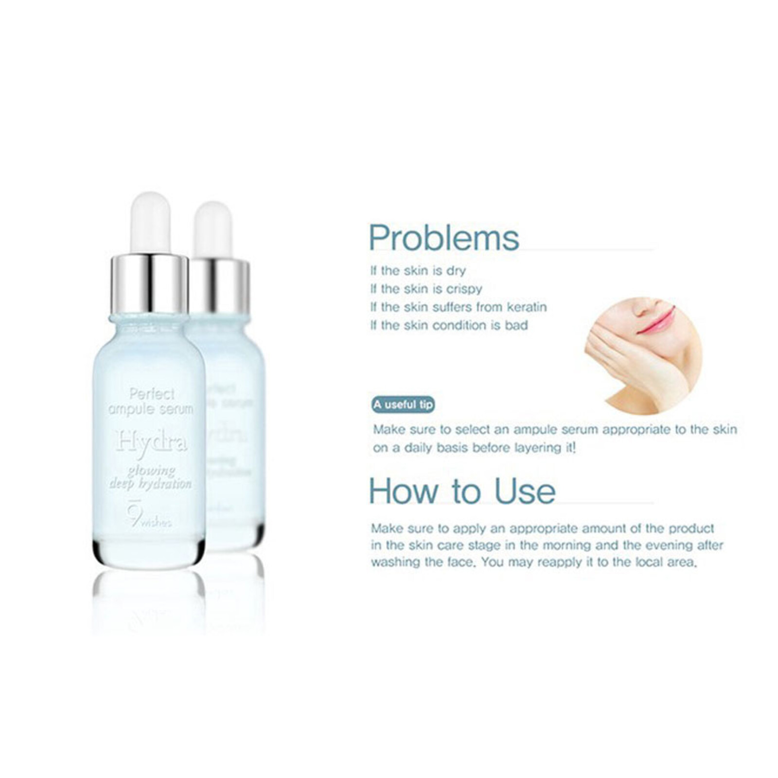 9Wishes Hydra Skin Ampule Serum