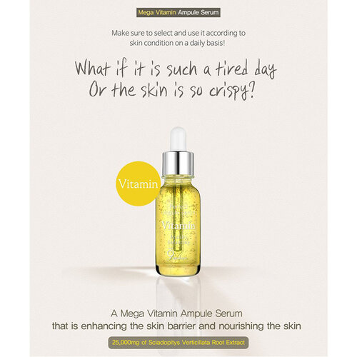 Mega Vitamin Ampule Serum 9Wishes Mega Vitamin Ampule Serum