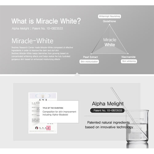 Miracle White Ampule Serum 9Wishes Miracle White Ampule Serum