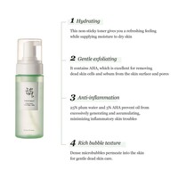 Bubble Toner Green Plum + AHA Beauty of Joseon Bubble Toner Green Plum + AHA