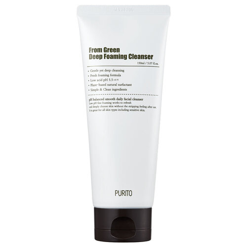 From Green Deep Foaming Cleanser Purito From Green Deep Foaming Cleanser