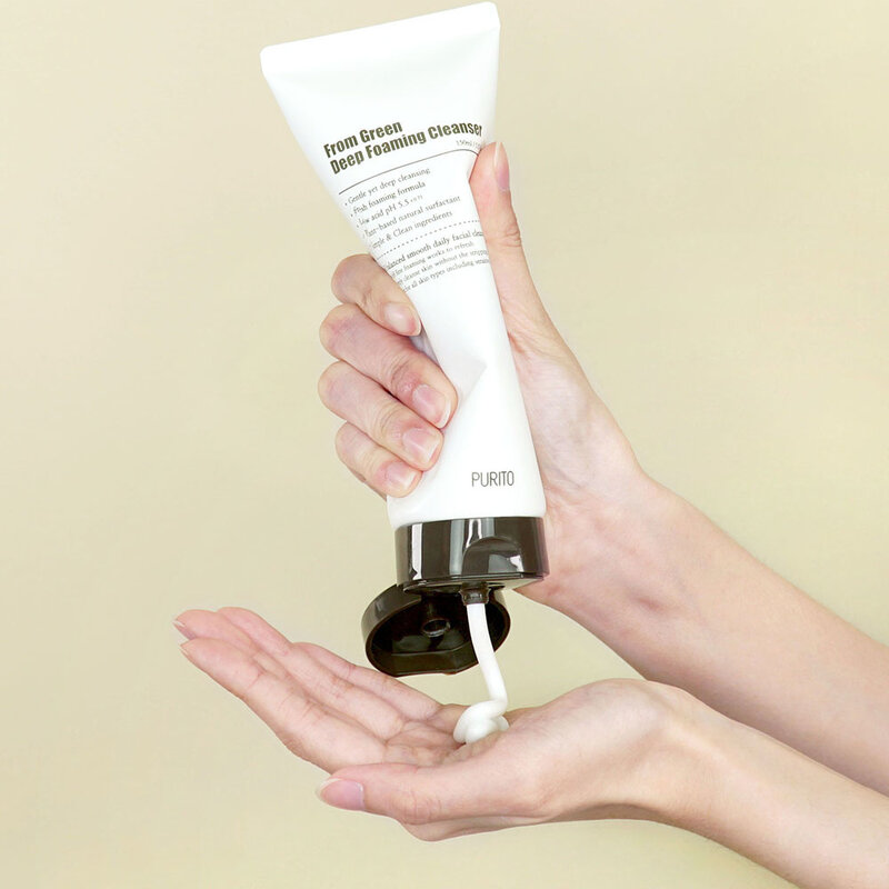 From Green Deep Foaming Cleanser