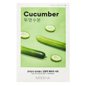 Missha Airy Fit Sheet Mask Cucumber Airy Fit Sheet Mask Cucumber