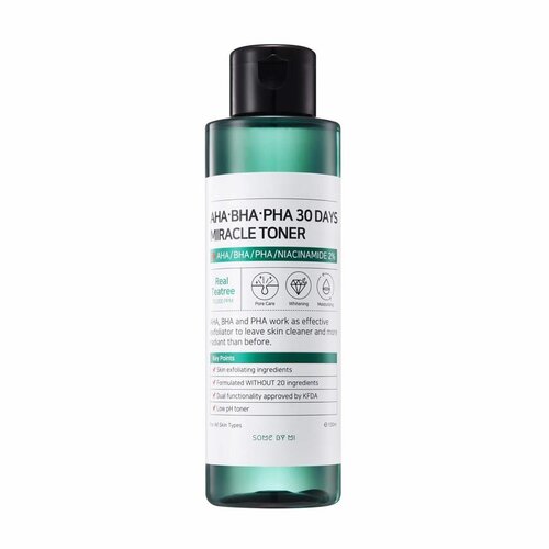 AHA BHA PHA 30 Days Miracle Toner Some By Mi AHA BHA PHA 30 Days Miracle Toner