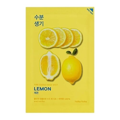 Pure Essence Mask Sheet Lemon Holika Holika Pure Essence Mask Sheet Lemon