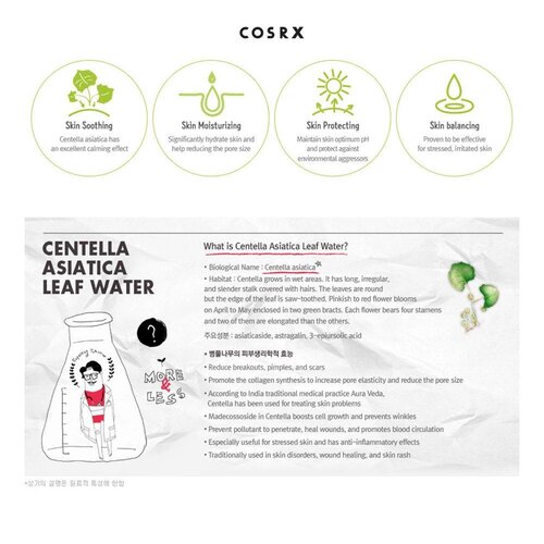 COSRX Centella Water Alcohol Free Toner