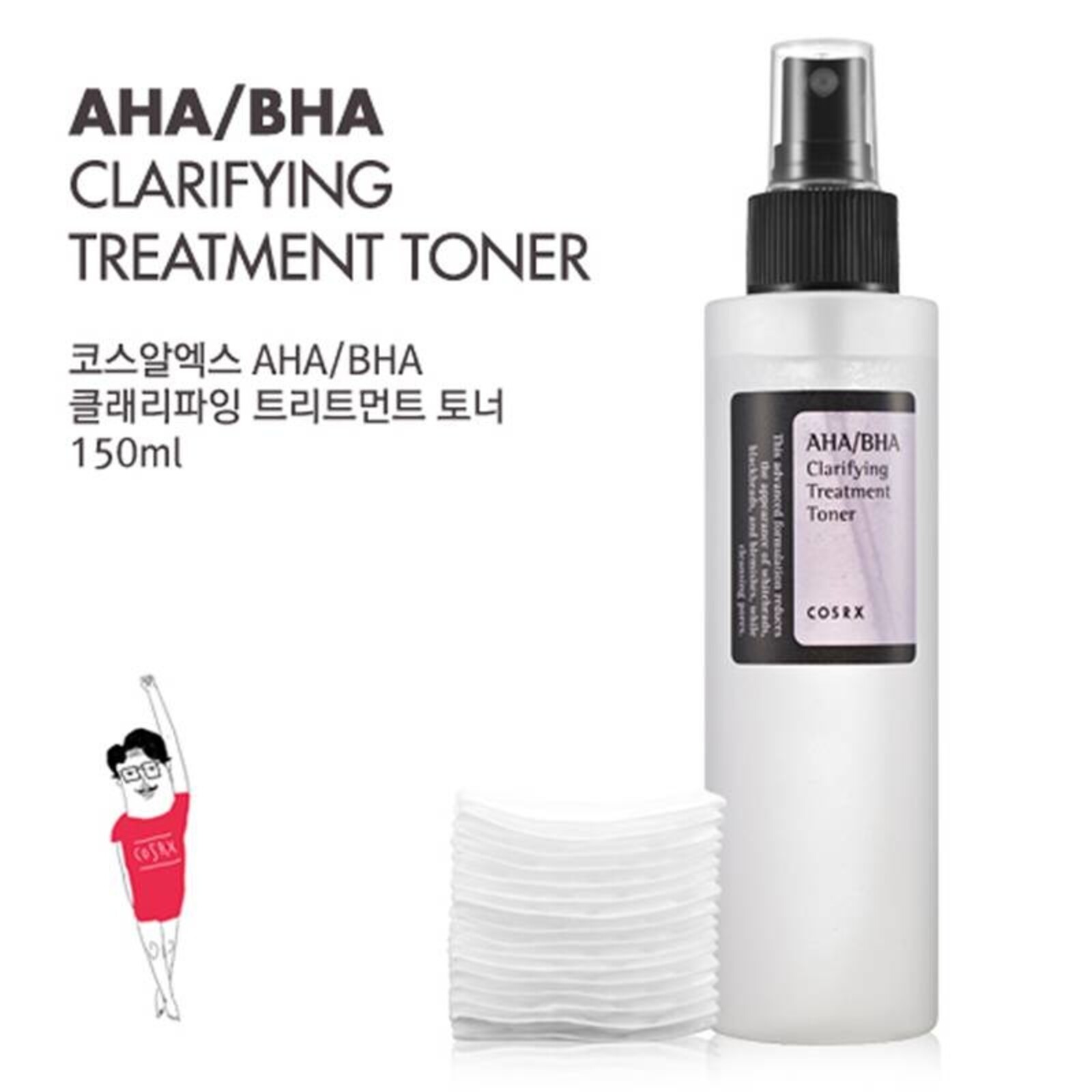 COSRX AHA/BHA Clarifying Treatment Toner