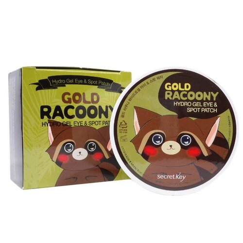 Gold Racoony Hydro Gel Eye & Spot Patch Secret Key Gold Racoony Hydro Gel Eye & Spot Patch