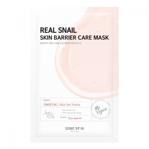 Real Skin Barrier Care Mask Some By Mi Real Skin Barrier Care Mask